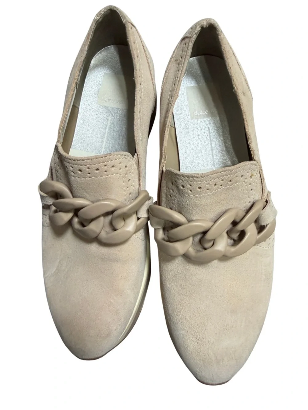 Dolce Vita Jhenee Platform Chain Loafers – Size 8